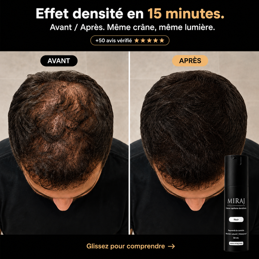 Crème capillaire densifiante