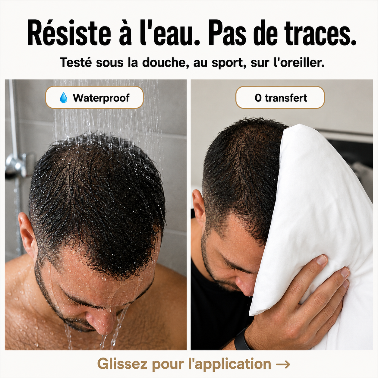Crème capillaire densifiante