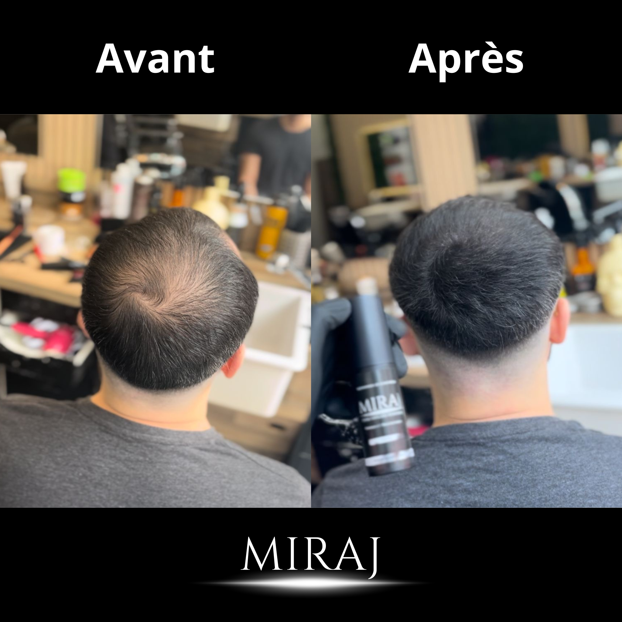 Crème capillaire densifiante